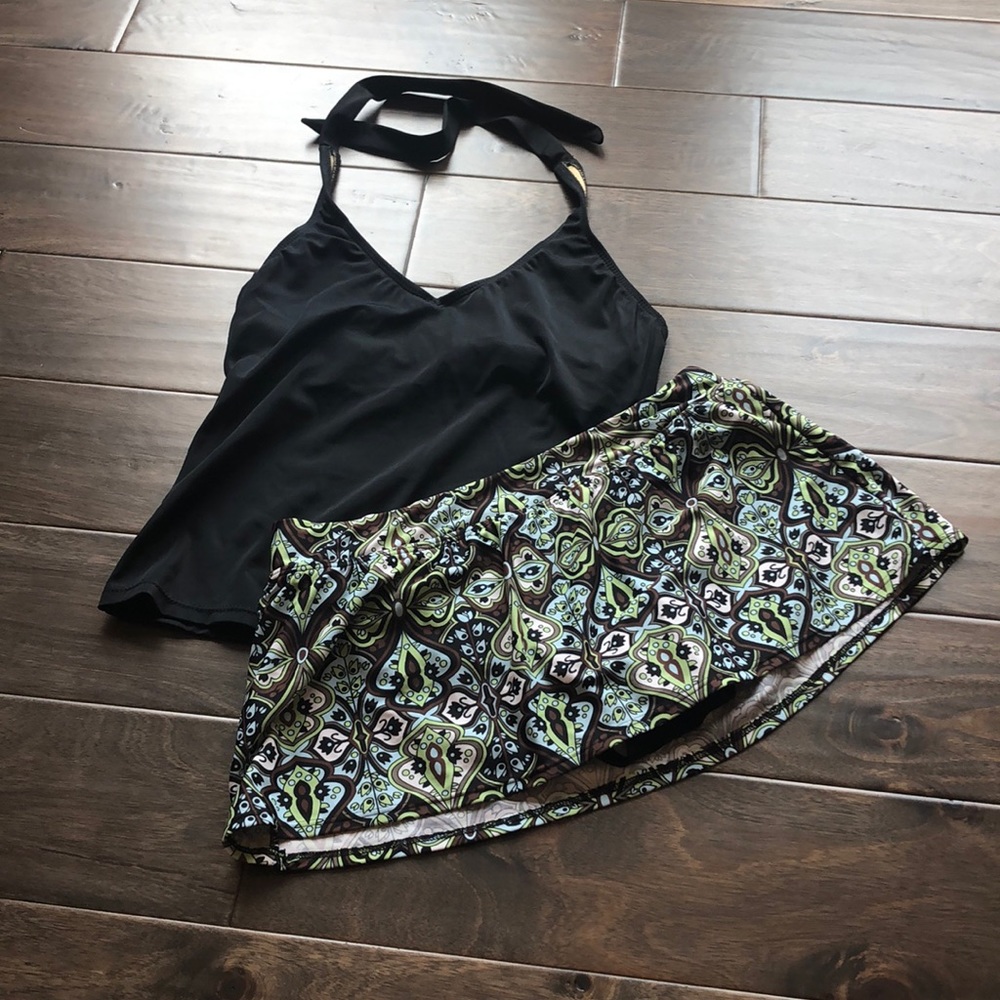 Athleta 2 piece bathing suit